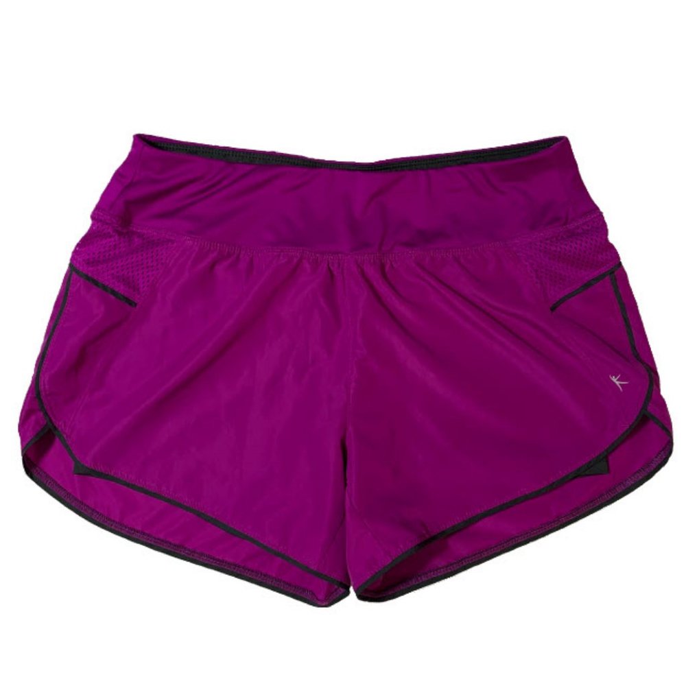 DanskinNow Shorts Hot Pink w/ Black Brief (Medium)